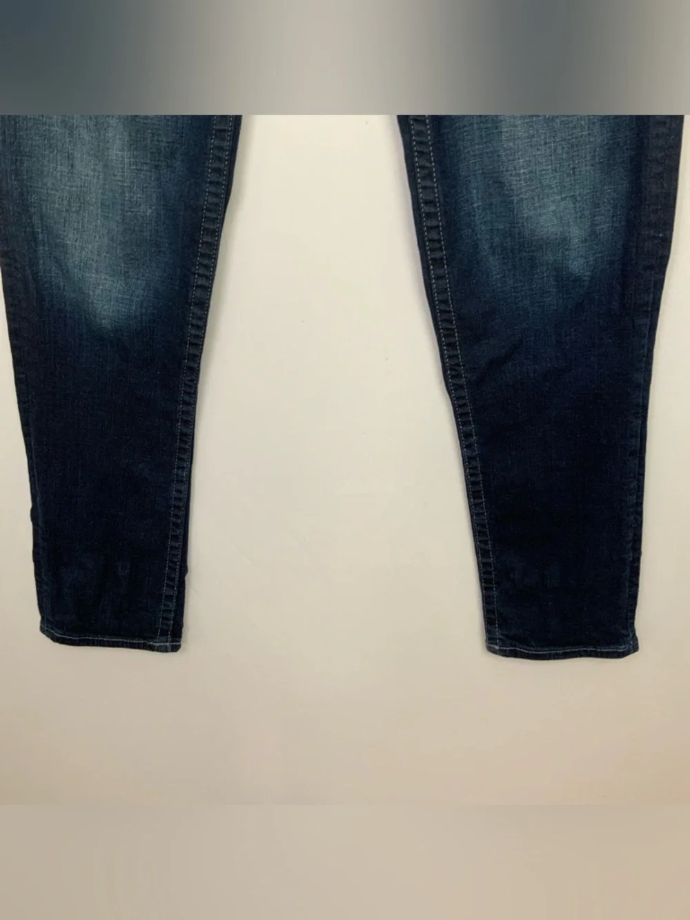True Religion‎ Mens Sz 30 Rocco Relaxed Skinny Dark Wash Jeans Stretch (32x33)